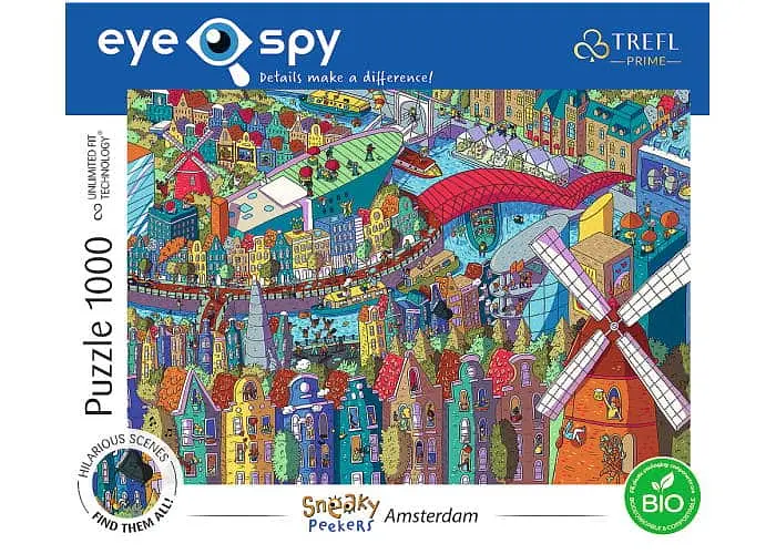 Пазл Trefl Безмежна колекція. Місто в деталях: Амстердам 1000 ел. (10710) - фото 2