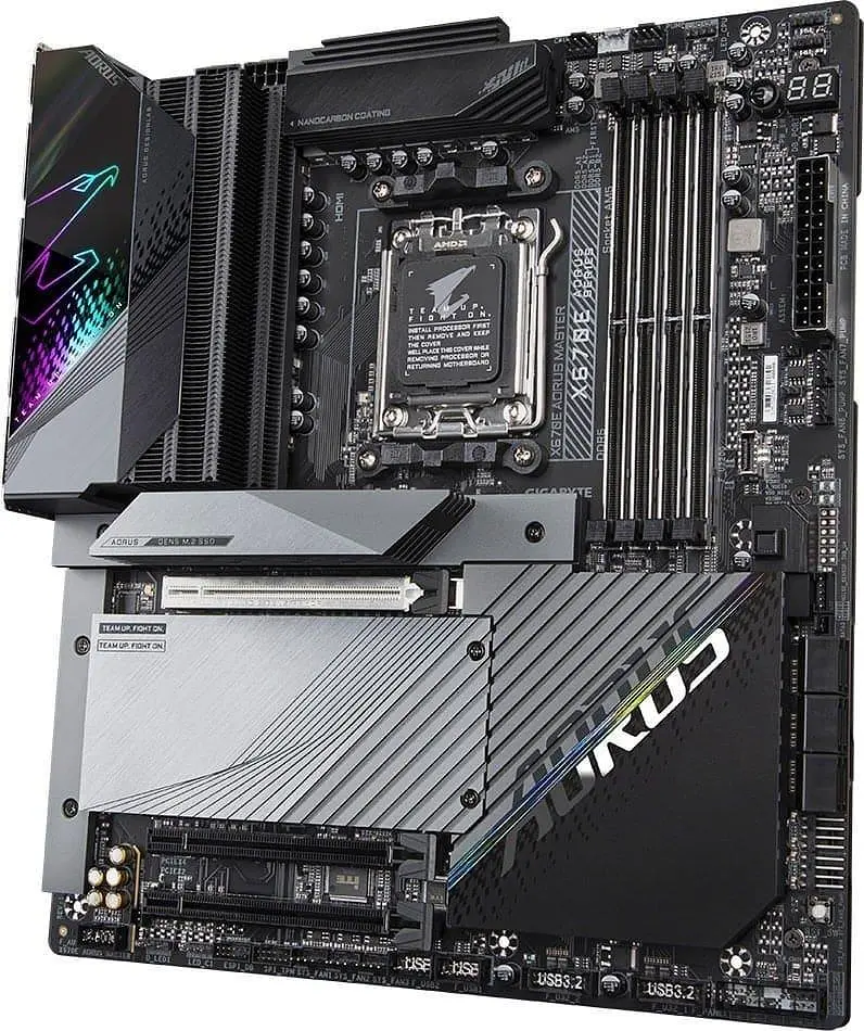 Материнська плата Gigabyte X670E AORUS MASTER (X670E AORUS MASTER) (Socket AM5, AMD X670, E-ATX) Б/в - фото 2