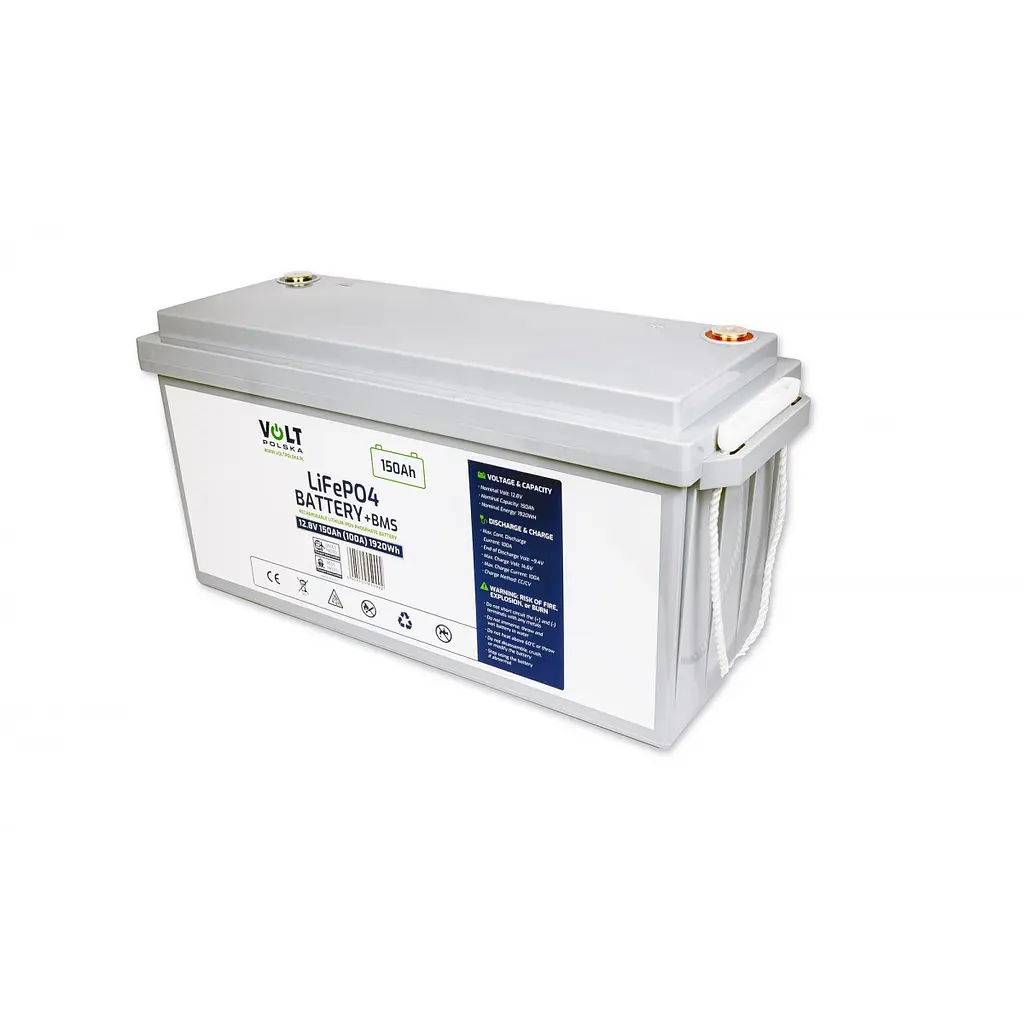 Аккумуляторная батарея Volt Polska LiFePO4 12.8V 150Ah 100А + BMS - фото 2