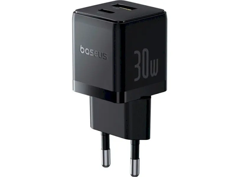 Мережевий зарядний пристрій BASEUS Palm 30 W Black (P1011160A113-00) - фото 4