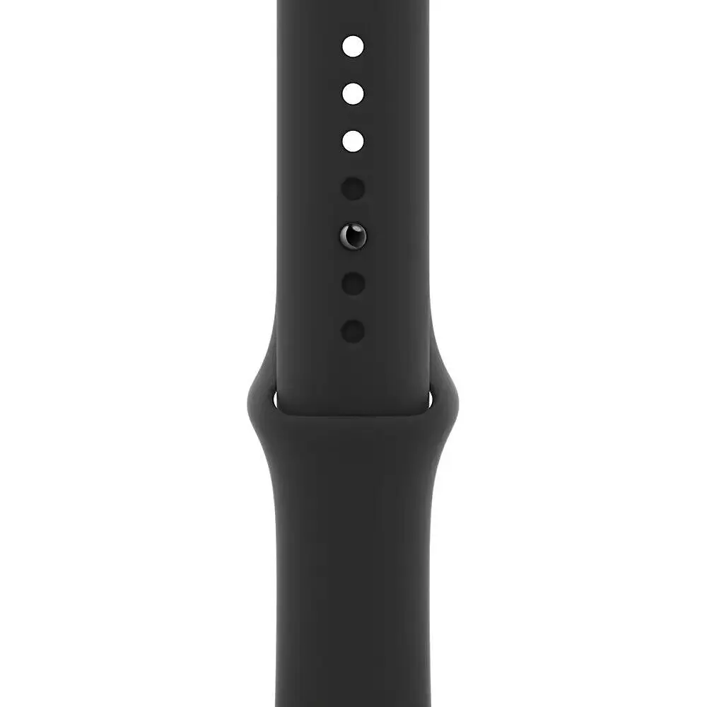 Смарт-часы Apple Watch Series 6 GPS + Cellular 44mm Graphite Stainless Steel Case with Black Sport Band [M07Q3] [51088] - фото 4