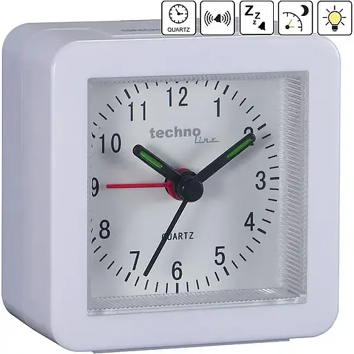 Годинник настільний Technoline Modell SC White (Modell SC weis) - фото 3