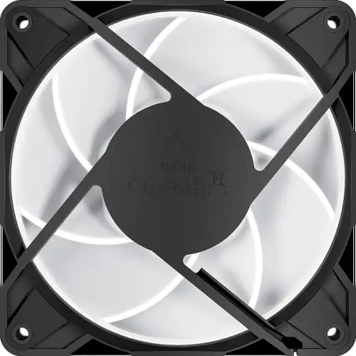 Вентилятор 120 мм, Arctic P12 Pro A-RGB, Black, 120х120х25 мм, ARGB підсвічування, 600-3000 об/хв, 4-pin (PWM, 40 см) / 3-pin (ARGB, 40 см), гідравлічний підшипник (ACFAN00309A) - фото 4