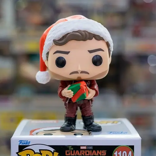 Колекційна фігурка Funko Pop! серії Вартові галактики: Holiday Special - Зоряний лорд - фото 3