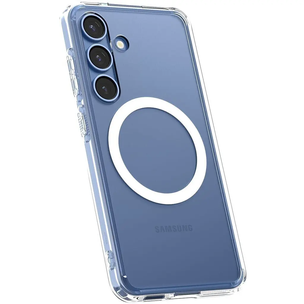 Чохол Spigen для Samsung Galaxy S25+, Ultra Hybrid MagFit, Clear White teh0019415 - фото 2