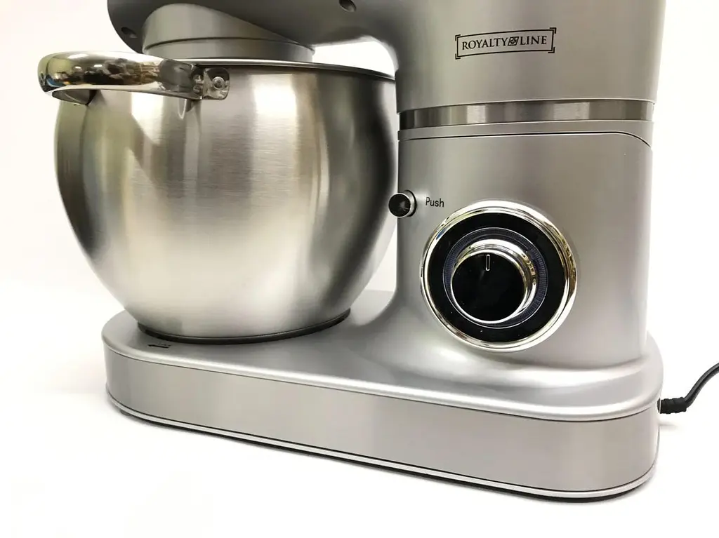 Кухонный комбайн Royalty Line планетарный миксер тестомес мощность 2200 Silver - фото 2