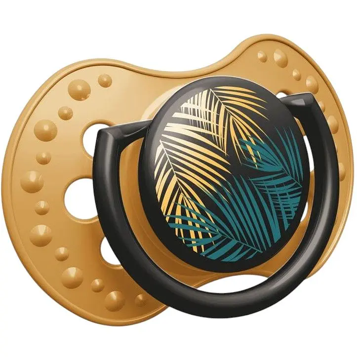 Пустышка силиконовая динамическая LOVI Jungle Vibes Boy 3-6 месяцев 2 шт. (22/902boy) - фото 2