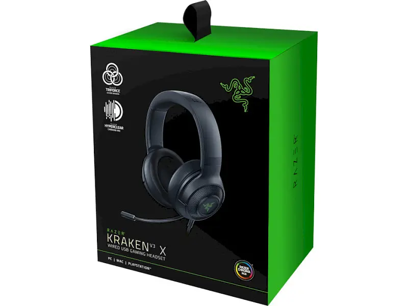 Навушники Razer Kraken V3 X Black FRML Packaging (RZ04-03750300-R3M1) - фото 5