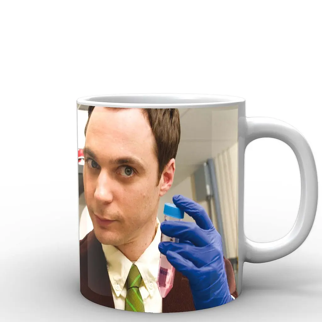 Кружка GeekLand Теория большого взрыва The Big Bang Theory Шелдон BB.002.29 330 мл белая - фото 3