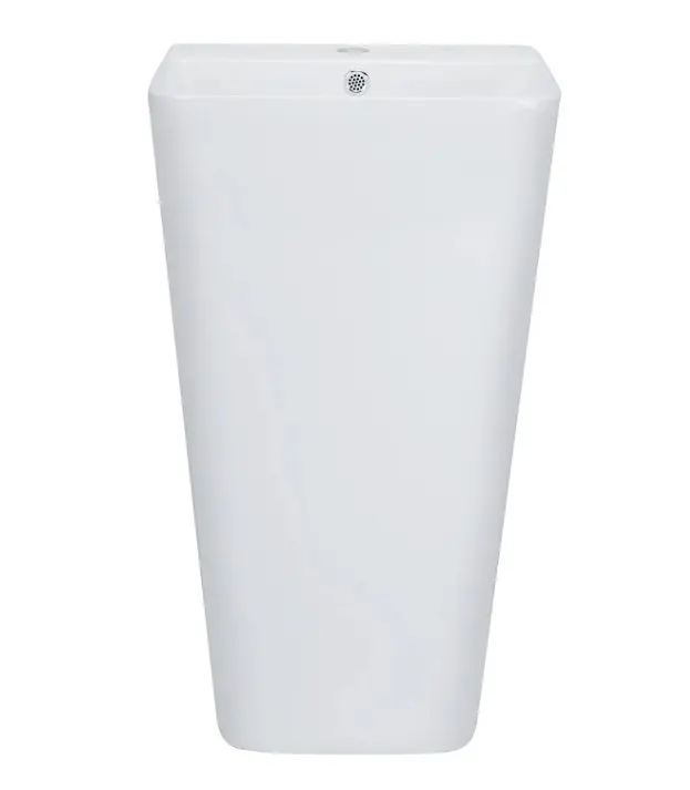 Раковина Qtap Tern підлогова без донного клапана QT1711G302WN