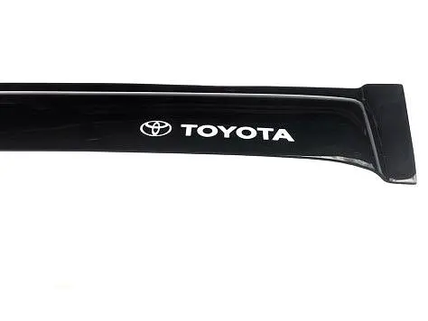Дефлектори вікон вітрові для Toyota Land Cruiser Prado 120 2002-2009 Скотч 3M Voron Glass - фото 2
