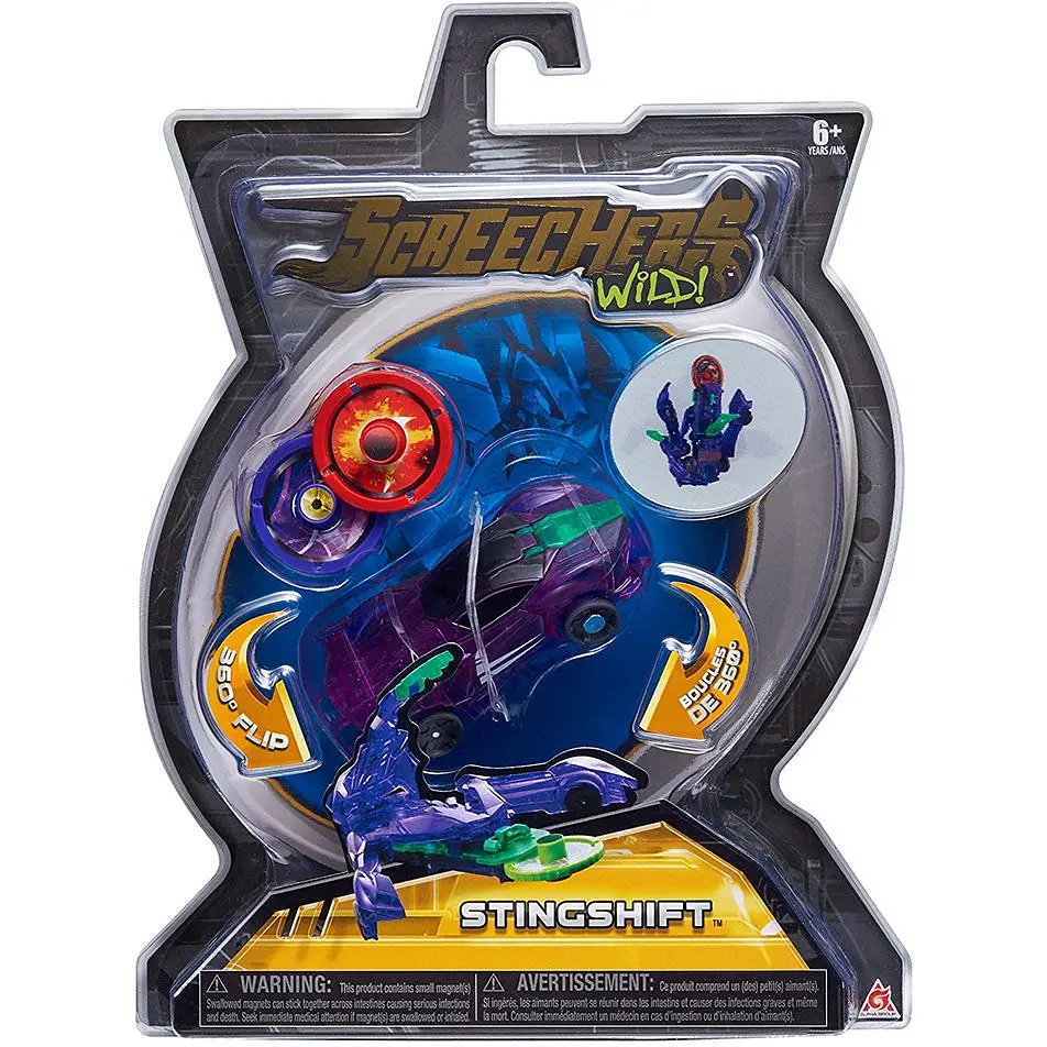 Машинка-трансформер Screechers Wild L1 Стінгшифт (EU683113) - фото 4
