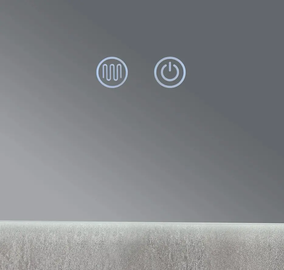 Дзеркало Qtap Taurus (TA1) прямокутне з LED-підсвіткою Touch, антизапотіванням QTTAU80070048954 - фото 4