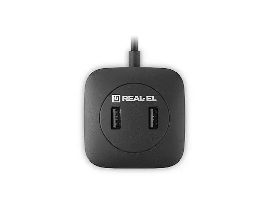 USB-хаб Real-el HQ-177 4 ports - фото 6