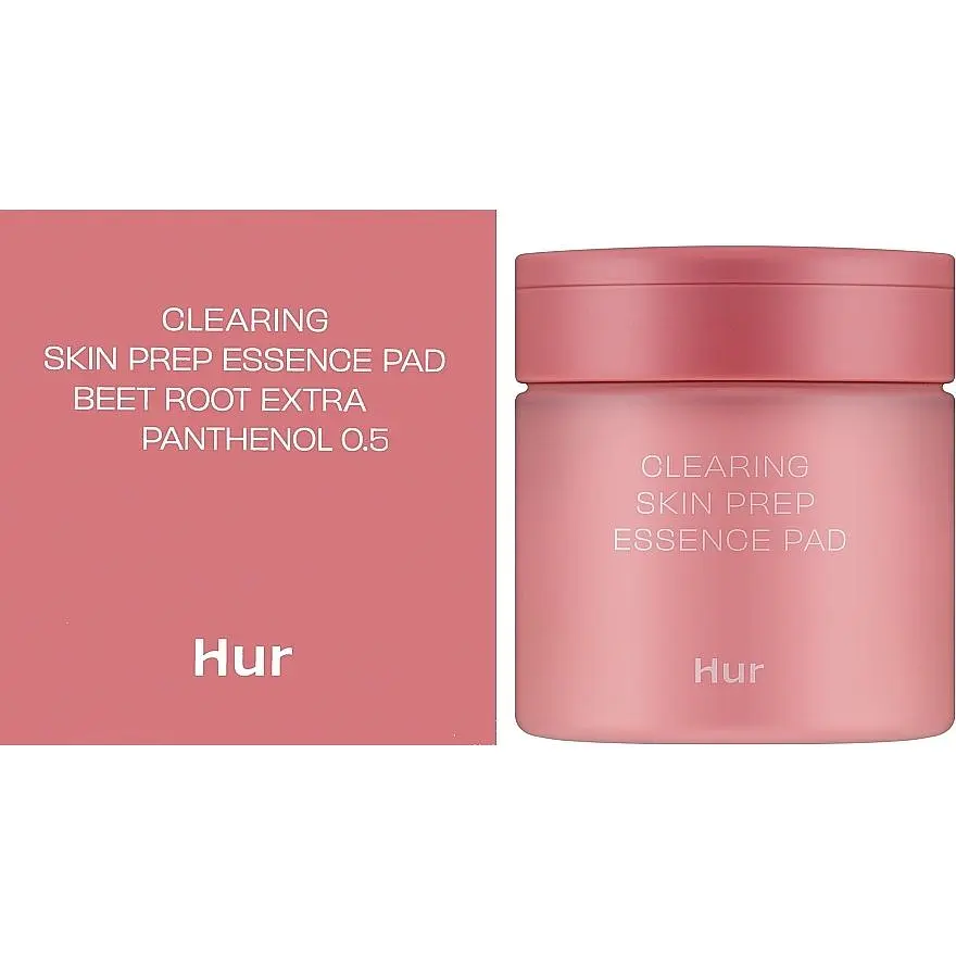 Педи для обличчя House of Hur Clearing Skin Prep Essence Pad відлущувальні з кислотами та екстрактом буряка 70 шт. 140 мл - фото 2
