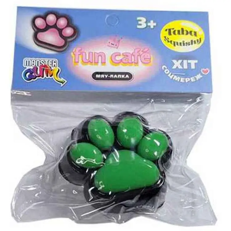 Лапка MONSTERGUM Fun Cafe Taba зелений Мяу-лапка