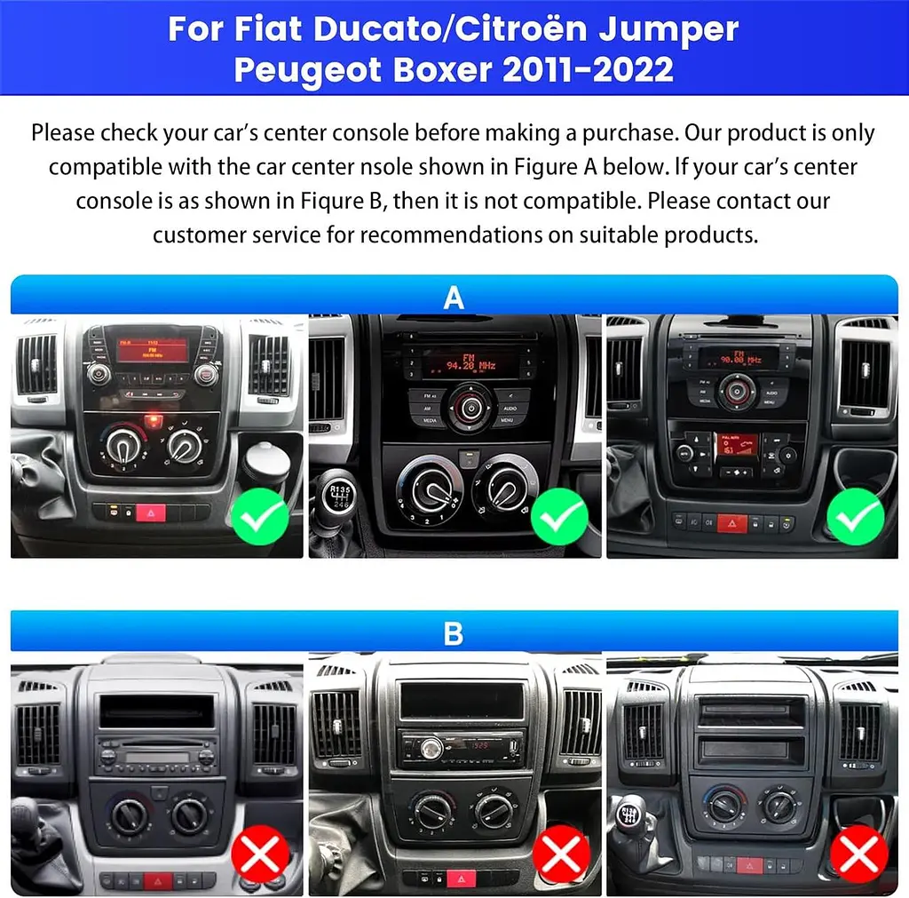 Android 15 магнітола для Fiat Ducato, Boxer, Jumper - фото 6