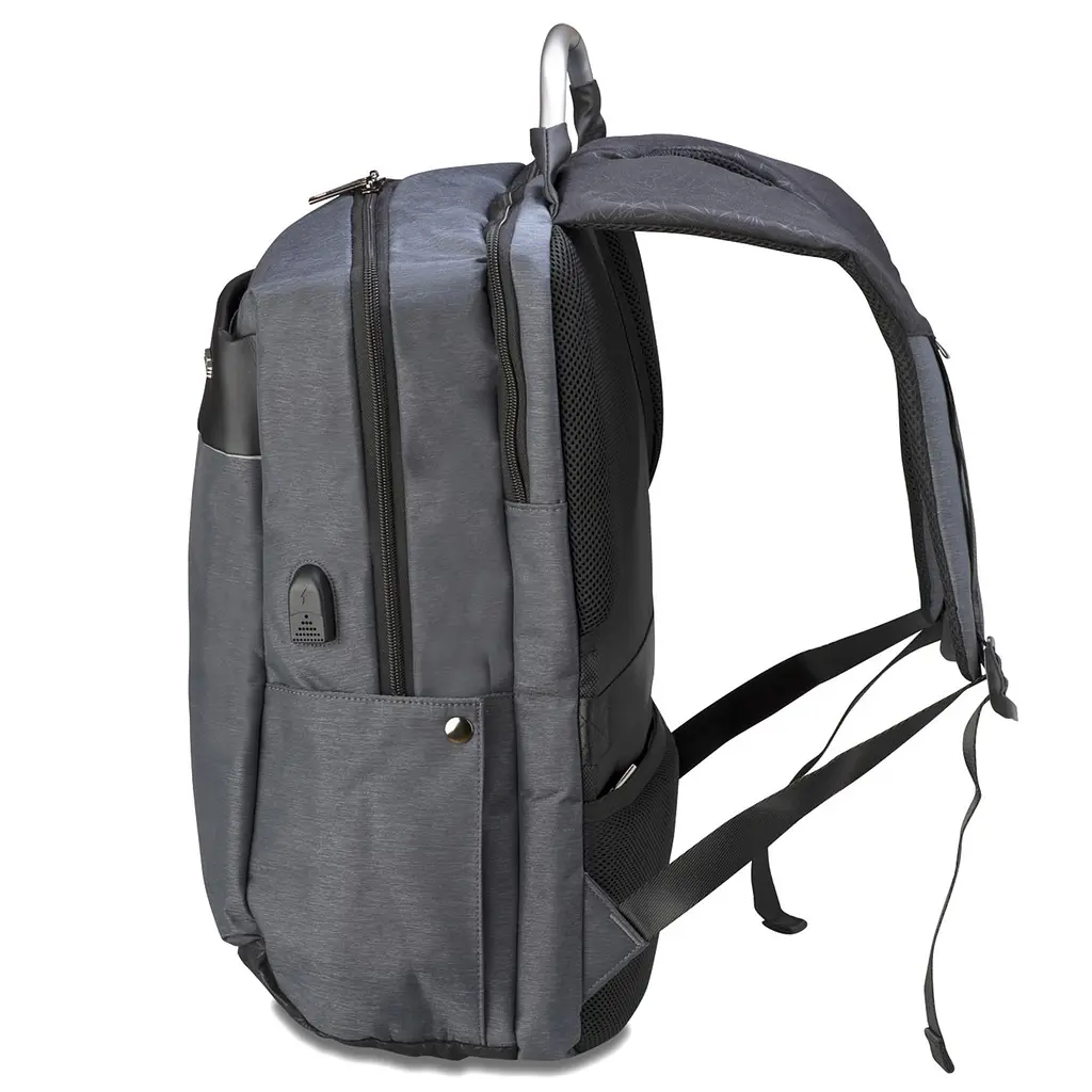 Рюкзак городской Semi Line USB 30 Grey (P8002) - фото 3