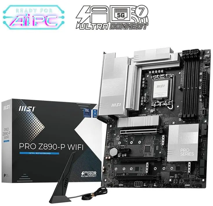 Материнская плата MSI PRO Z890-P WIFI (PRO Z890-P WIFI) (Socket 1851, Intel Z890, ATX) - фото 5