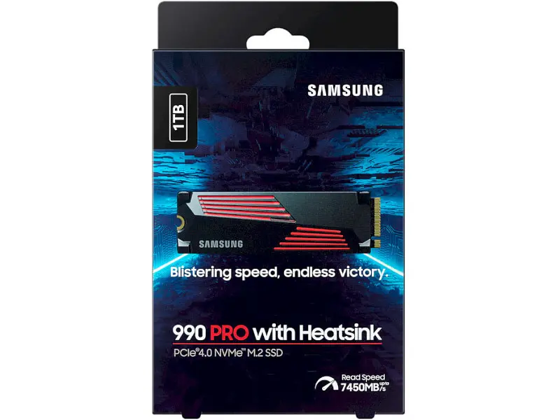 SSD-накопичувач Samsung 990 PRO with Heatsink 1 TB (MZ-V9P1T0GW) - фото 7