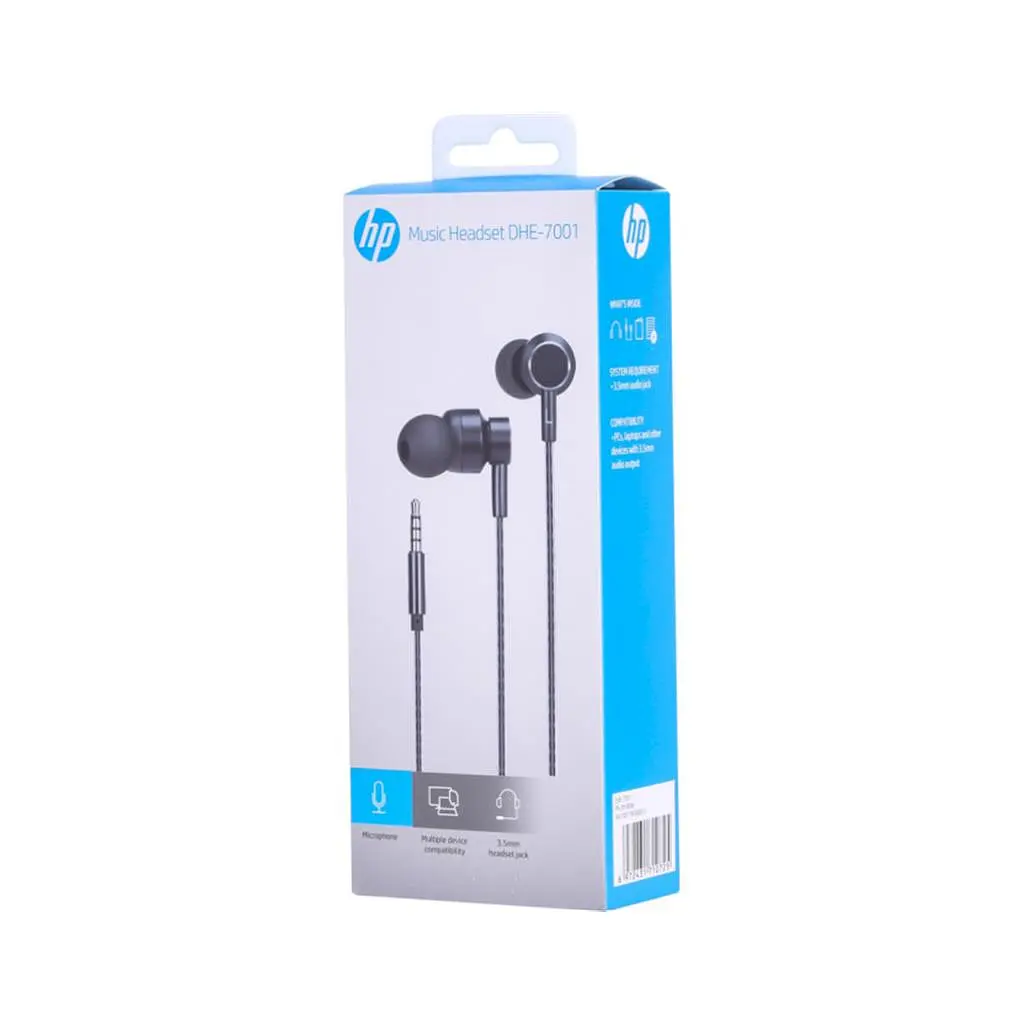 Навушники HP DHE-7001 Headset Black (DHE-7001) - фото 4