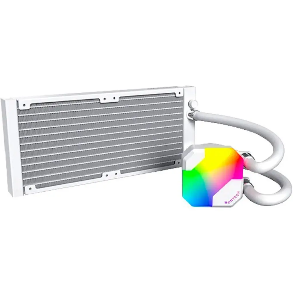Система водяного охолодження MONTECH HyperFlow ARGB 240 White [151297] - фото 5