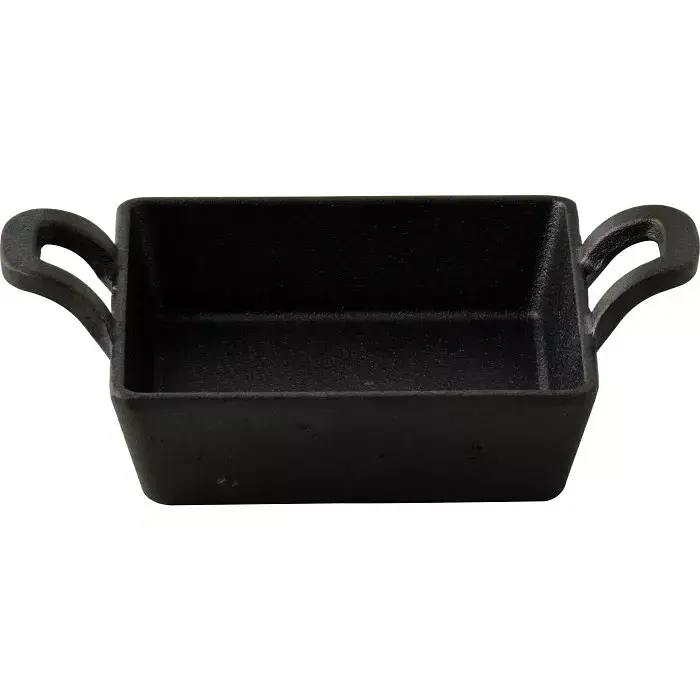 Чавунна мініформа з сервер. дошкою MasterPro Foodies cook&share, 12,6x18,5 см (BGMP-3805-EM) - фото 6