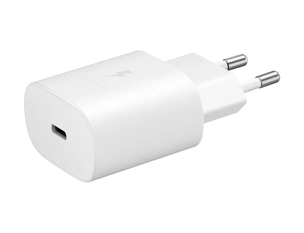 Мережевий зарядний пристрій Samsung 25W PD Wall Charger + Cable USB-C to USB-C White (EP-TA800XWEGRU) [59958] - фото 3
