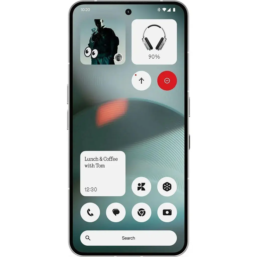 Смартфон Nothing Phone 3 5G (A024) 16/512Gb White (No Adapter) UK - фото 3