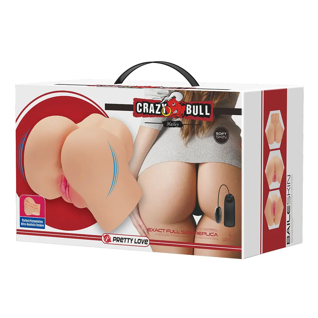 Мастурбатор Crazy Bull Hailey Masturbator Flesh - фото 9