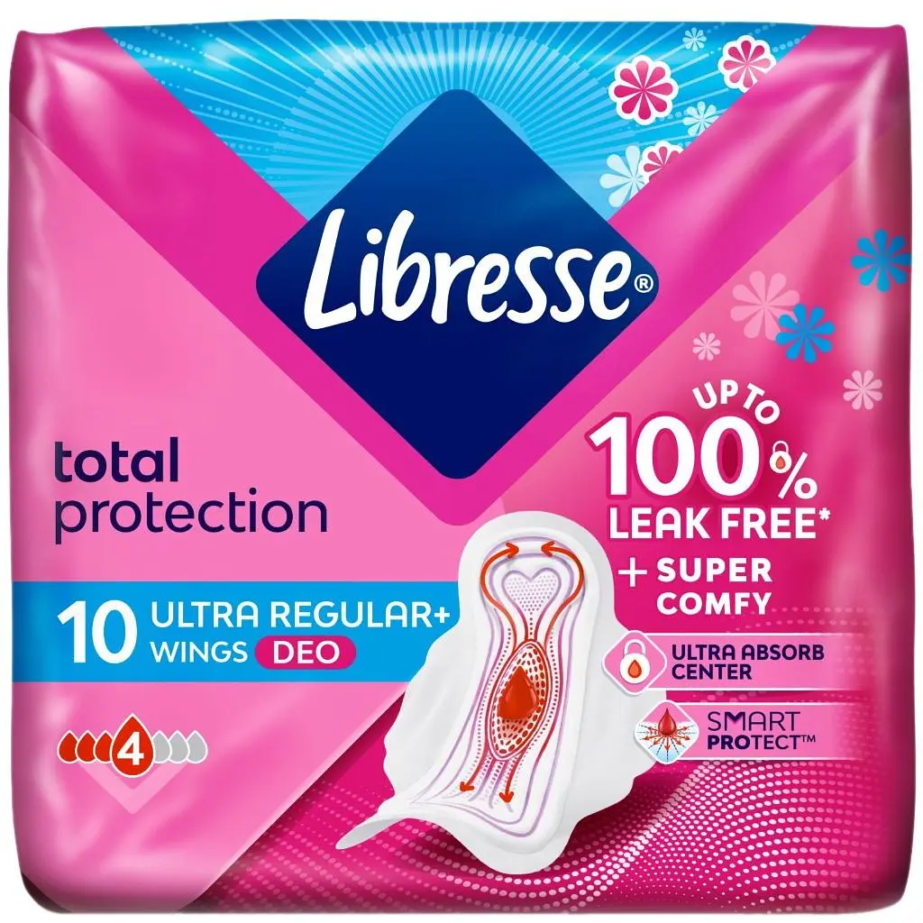 Прокладки гігієнічні Libresse Ultra Deo 10 шт. (5237) - фото 2