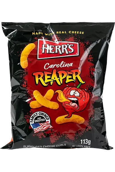 Снеки Herrs Carolina Reaper 113 г