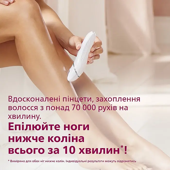 Епілятор PHILIPS BRE700/00 - фото 12