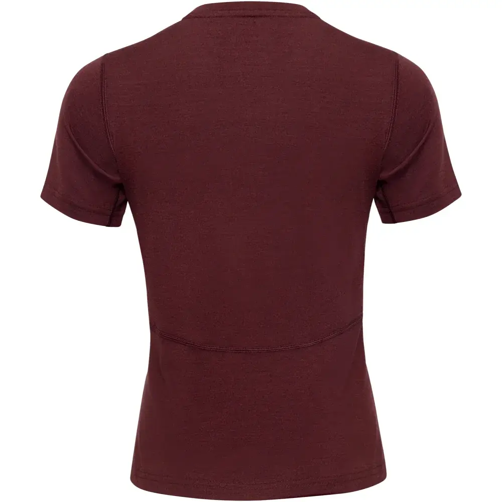 Футболка Frontier MYRRA XS Women`s merino/cool max Burgundy - фото 3