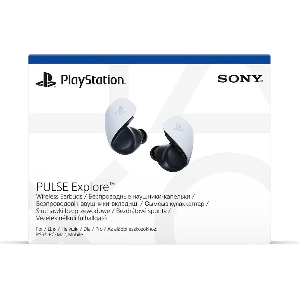 Игровые наушники Sony PS5 Pulse Explore White UA [127087] - фото 6