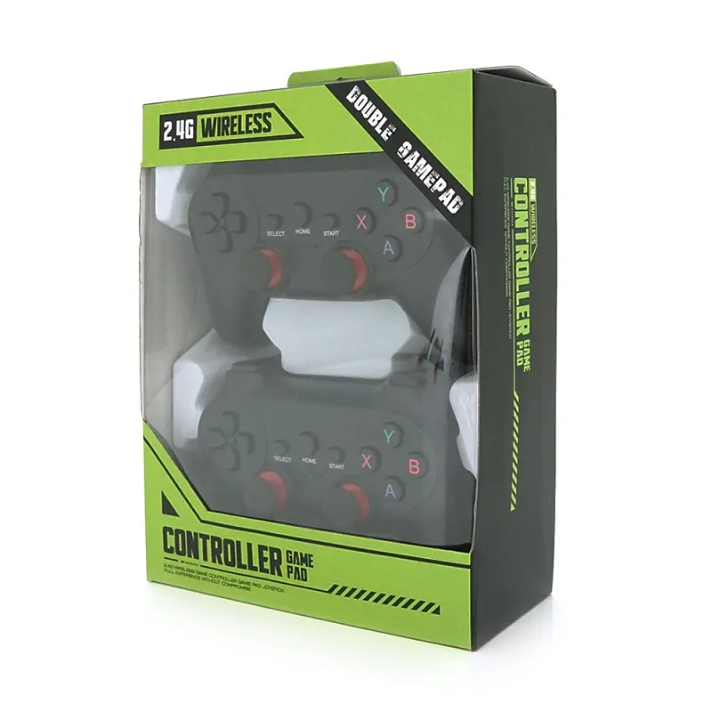 Бездротовий геймпад Brazzers BR-019 для PC X360, PS3, Android та TV Box чорний 2 шт. - фото 4