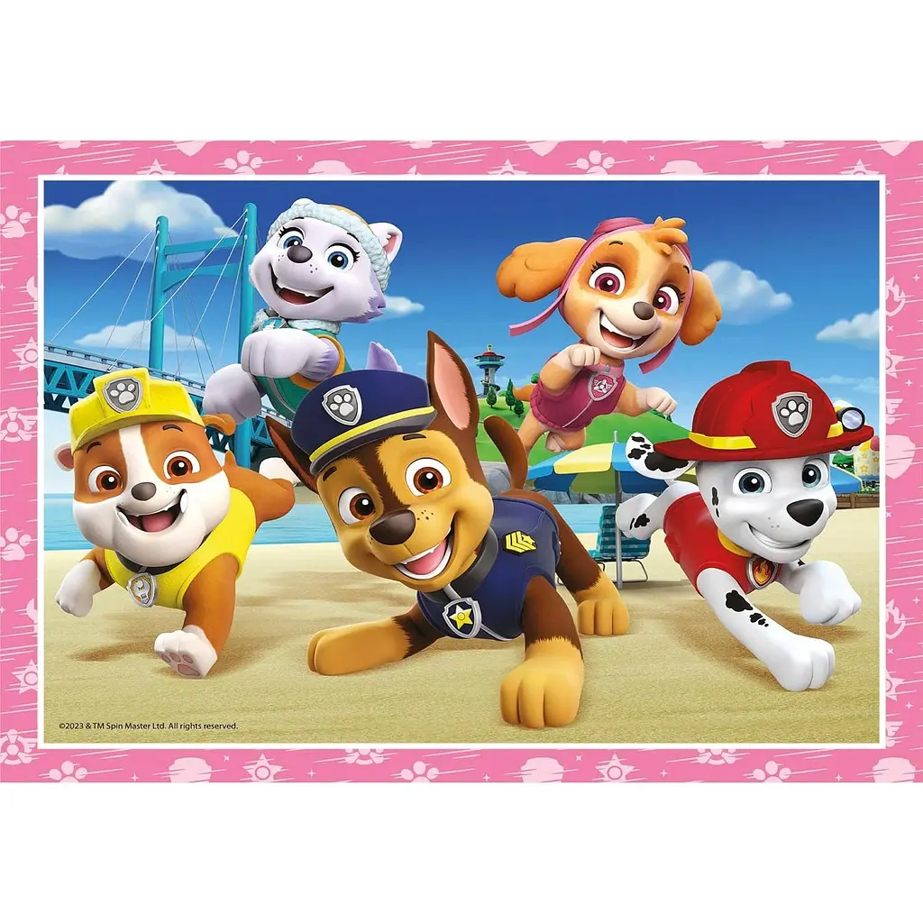 Пазл 4 в 1 Clementoni Paw Patrol: 12+16+20+24 елементи (21513.00) - фото 3