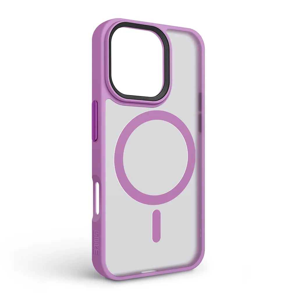 Чехол для Apple iPhone 16 Pro, Uniq MagCase, розовый, противоударный, панель-накладка с магсейф, ударопрочный TPU+PC, с магнитом MagSafe, поддержка полноценной беспроводной зарядки, ArmorStandart (ARM79509) - фото 2