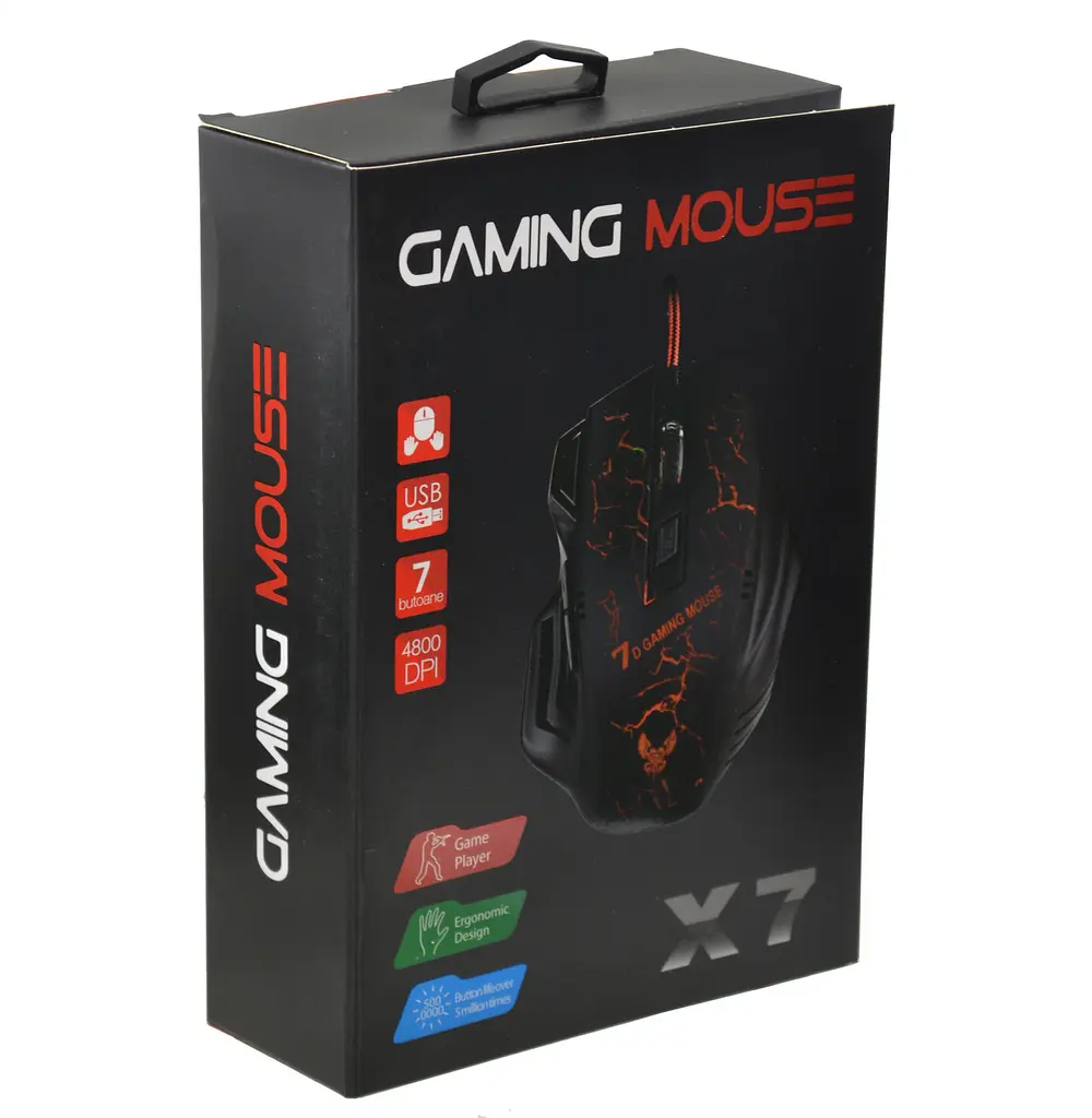 Комп'ютерна миша RIAS X7 RGB Black - фото 10