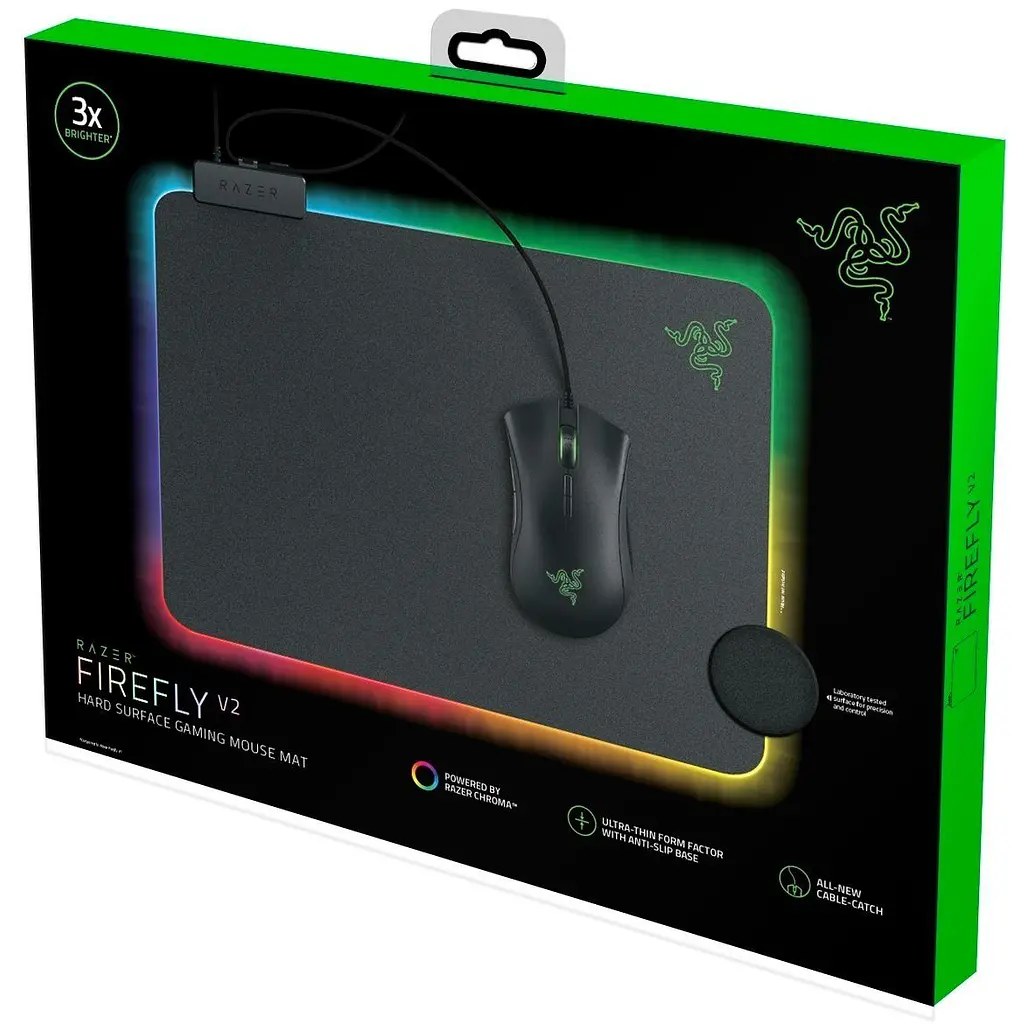 Килимок для миші Razer Firefly V2 (RZ02-03020100-R3M1) [54689] - фото 7