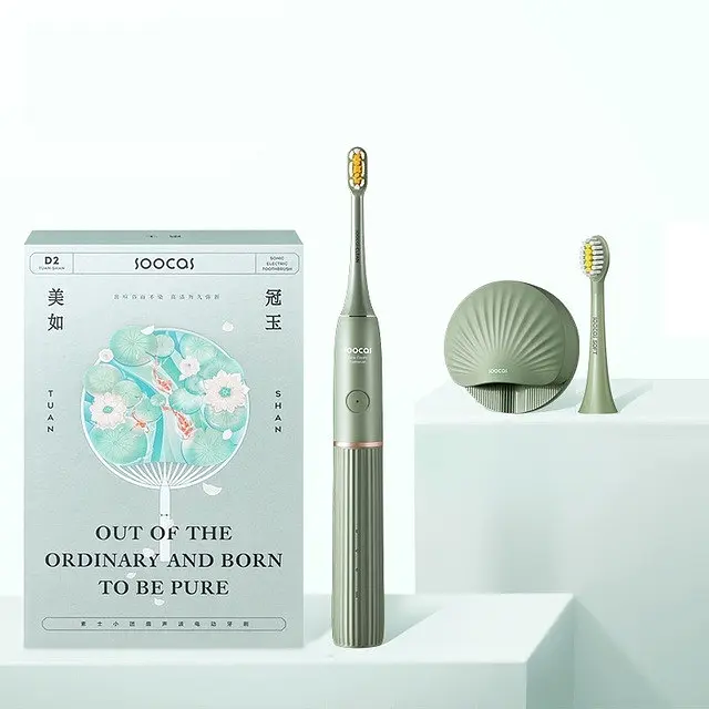 Электрическая зубная щетка Soocas D2 Green - фото 2