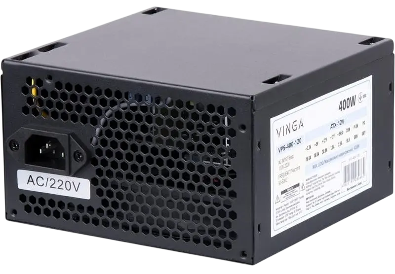 Блок живлення Vinga 400W ОЕМ (VPS-400-120) - фото 5