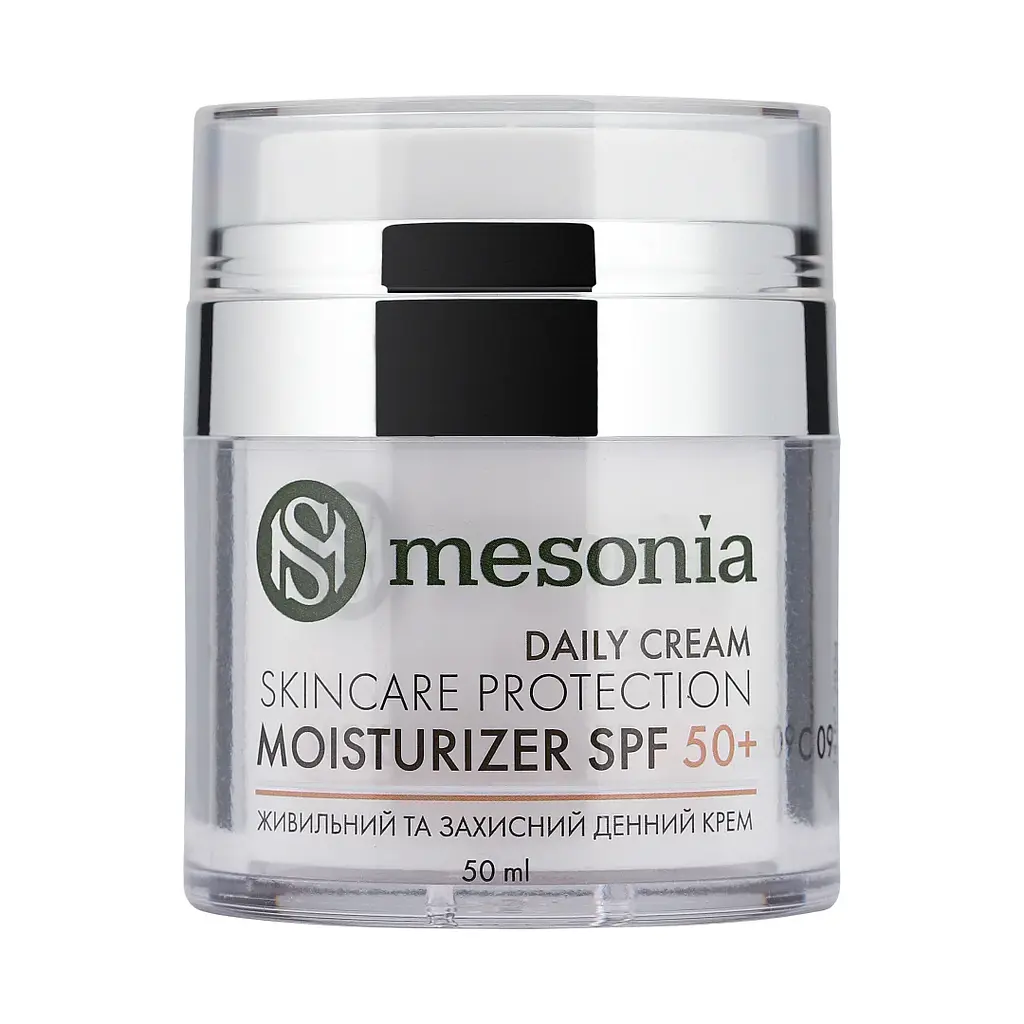 Крем Mesonia поживний для обличчя та декольте SPF 50 50 мл