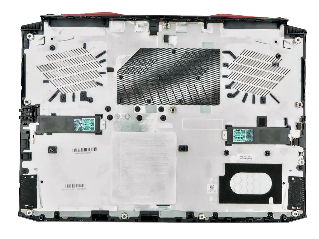 Корпус ноутбука / нижня частина від ноутбука Acer Nitro 5 AN515-44, AN515-45, AN515-55, AN515-56, AN515-57 (60.Q7LN2.001) Оригінал, Нижня частина - фото 2
