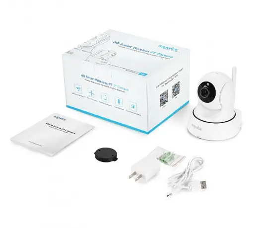 Поворотная Ip камера Sannce 720 Wi-Fi внутренняя Оригинал - фото 8
