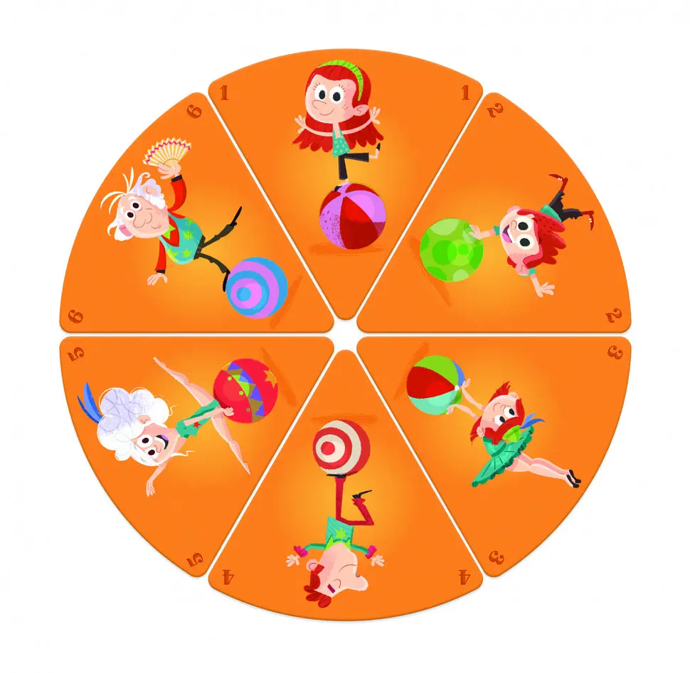 Настільна гра Janod Happy Families Цирк (J02755) - фото 6