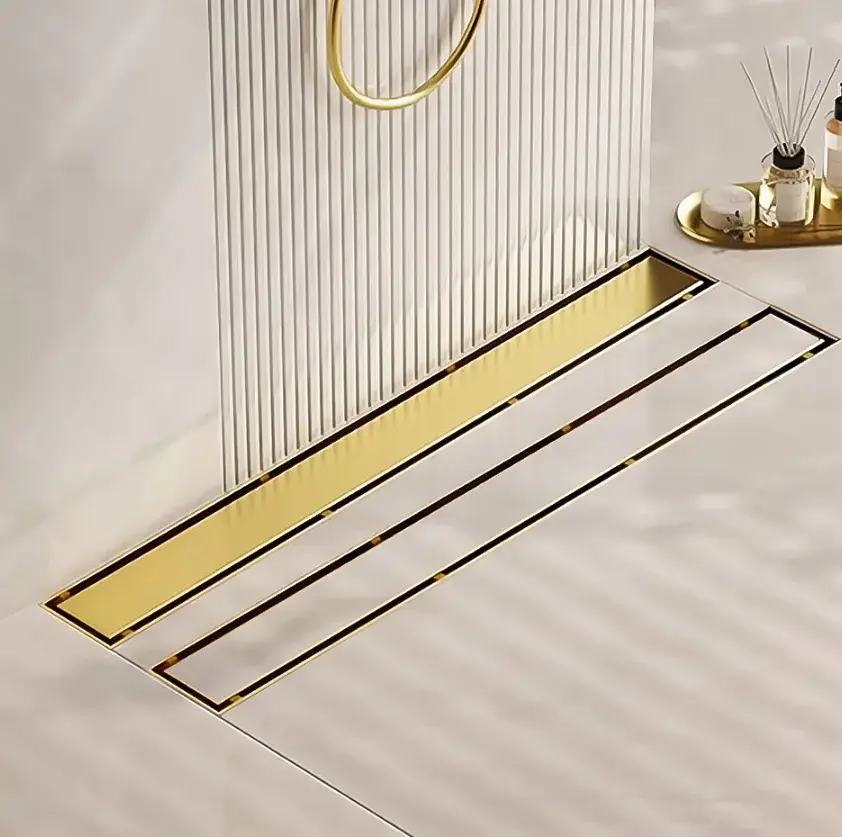Душовий канал Rea Neox Pro 70 см 2-в-1 gold REA-G2742 - фото 2