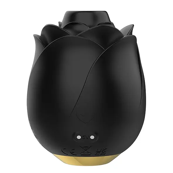 Вакуумний стимулятор клітора Fifty Shades of Grey Hearts Flowers Stimulator чорний - фото 4