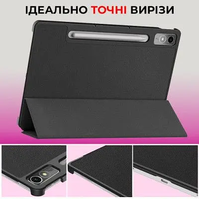 Чохол до планшета Airon Premium Lenovo Tab P12 + Film black (4822352781107) - фото 6