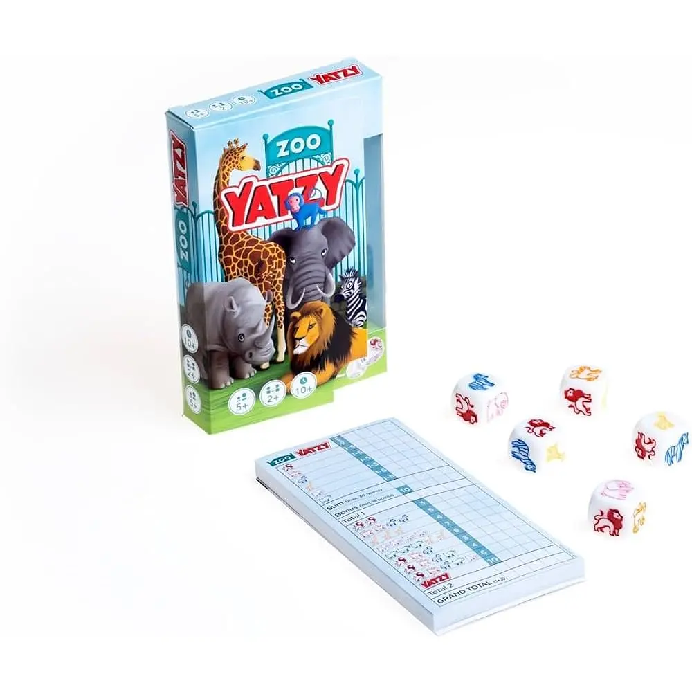 Настольная игра Яцзы Smart Games. Зоопарк Zoo Yatzy (YTZ 002) - фото 2